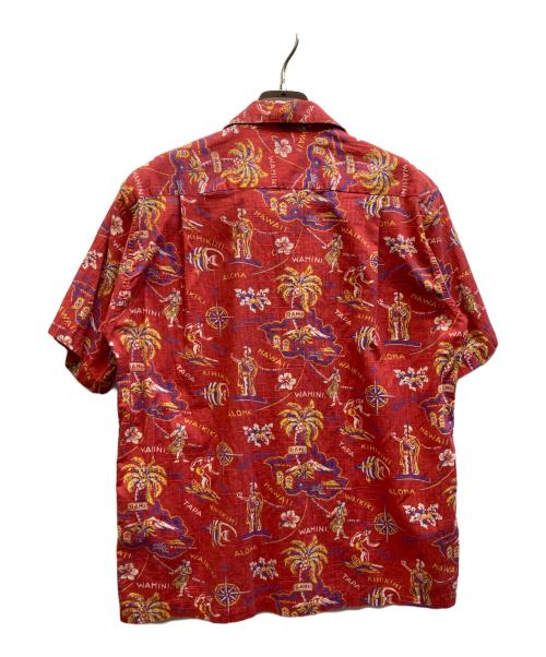 Sun Surf（サンサーフ）Sun Surf (サンサーフ) アロハシャツ レッド サイズ:Sの古着・服飾アイテム
