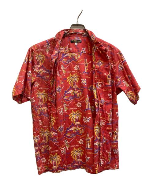 Sun Surf（サンサーフ）Sun Surf (サンサーフ) アロハシャツ レッド サイズ:Sの古着・服飾アイテム