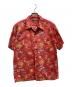 Sun Surf（サンサーフ）の古着「アロハシャツ」｜レッド