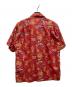 Sun Surf (サンサーフ) アロハシャツ レッド サイズ:S：3000円