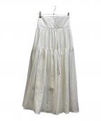 Cla STEllaRクラステラー）の古着「Styleup skirt」｜ホワイト