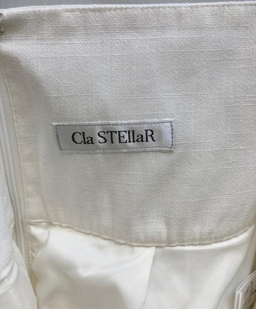 Cla STEllaR（クラステラー）Cla STEllaR (クラステラー) Styleup skirt ホワイトの古着・服飾アイテム