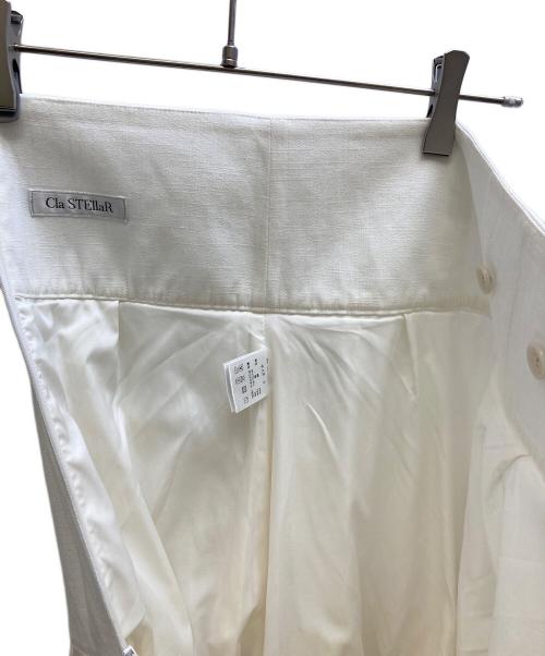Cla STEllaR（クラステラー）Cla STEllaR (クラステラー) Styleup skirt ホワイトの古着・服飾アイテム