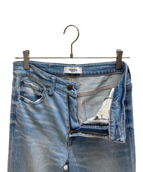 Healthy DENIM（ヘルシーデニム）Healthy denim (ヘルシーデニム) Plage (プラージュ) 別注FLARE LIGHTHデニムパンツ インディゴ サイズ:25の古着・服飾アイテム