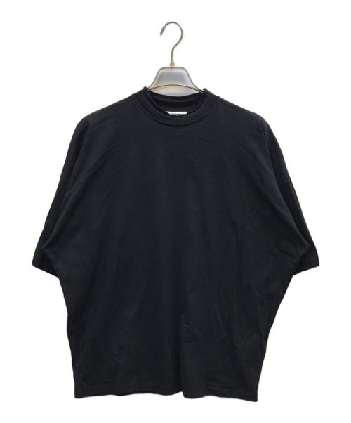 JIL SANDER（ジルサンダー）JIL SANDER (ジルサンダー) T-SHIRT CN SS ブラック サイズ:Mの古着・服飾アイテム