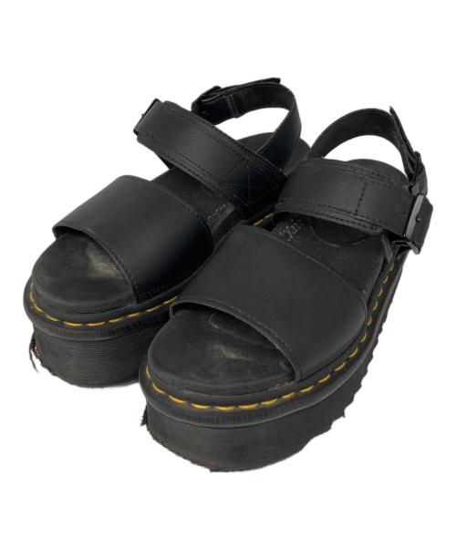 Dr.Martens（ドクターマーチン）Dr.Martens (ドクターマーチン) VOSS QUAD ブラック サイズ:UK4の古着・服飾アイテム