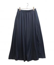 23区（ニジュウサンク）の古着「リラックスプレーンジャージー スカート」｜ネイビー