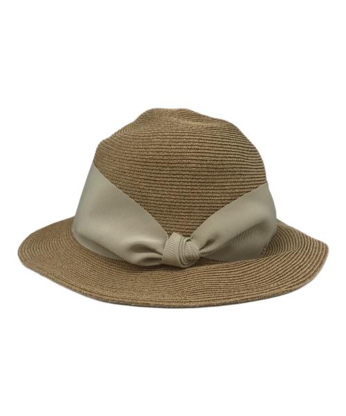 Athena NEW YORK（アシーナニューヨーク）Athena NEW YORK (アシーナニューヨーク) リボンブレードハット ナチュラルの古着・服飾アイテム