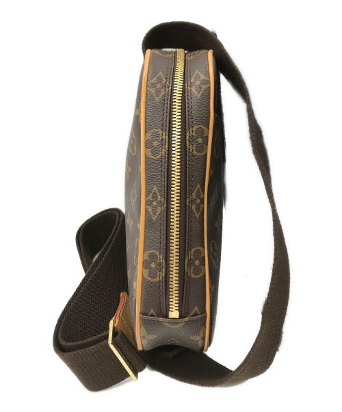 LOUIS VUITTON（ルイ ヴィトン）LOUIS VUITTON (ルイ ヴィトン) ポシェット・ガンジュ ブラウンの古着・服飾アイテム