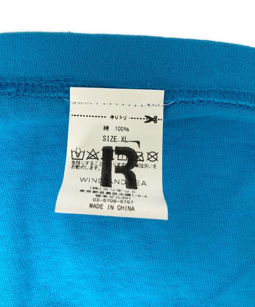 WIND AND SEA（ウィンダンシー）WIND AND SEA (ウィンダンシー) プリントTシャツ スカイブルー サイズ:XL 未使用品の古着・服飾アイテム