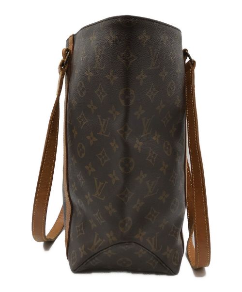LOUIS VUITTON（ルイ ヴィトン）LOUIS VUITTON (ルイ ヴィトン) サックショッピング ショルダートートバッグ ブラウンの古着・服飾アイテム