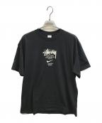 NIKE×stussyナイキ×ステューシー）の古着「International T-Shirt」｜ブラック