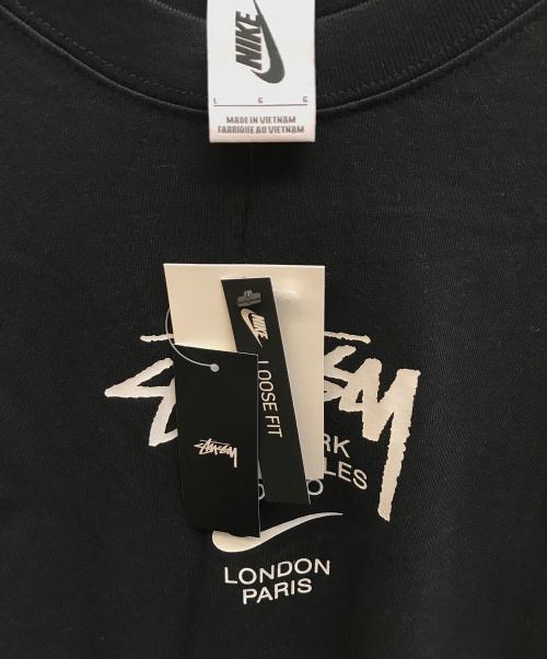 NIKE（ナイキ）NIKE (ナイキ) stussy (ステューシー) International T-Shirt ブラック サイズ:L 未使用品の古着・服飾アイテム