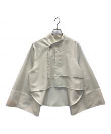 UNITED TOKYO（ユナイテッドトーキョー）の古着「ディフォーメーションスリーブブラウス」｜アイボリー