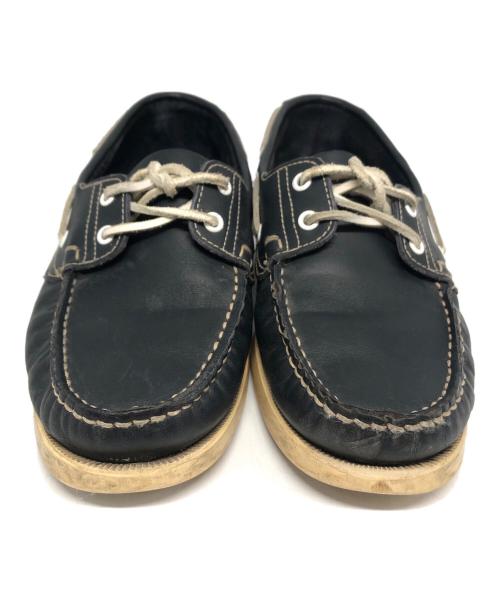 PARABOOT（パラブーツ）PARABOOT (パラブーツ) BARTH(バース) デッキシューズ ネイビー サイズ:6 1/2の古着・服飾アイテム