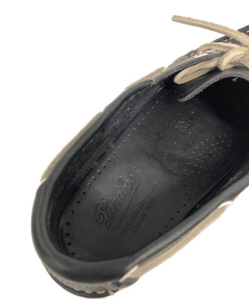 PARABOOT（パラブーツ）PARABOOT (パラブーツ) BARTH(バース) デッキシューズ ネイビー サイズ:6 1/2の古着・服飾アイテム