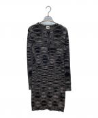 missoniミッソーニ）の古着「ニットワンピース」｜ブラック