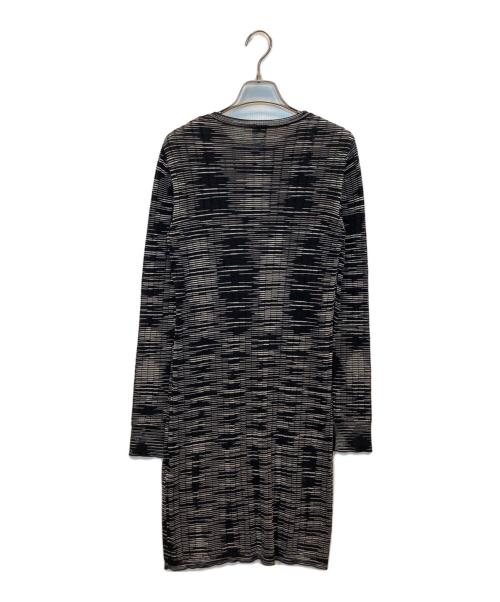 missoni（ミッソーニ）missoni (ミッソーニ) ニットワンピース ブラック サイズ:42の古着・服飾アイテム