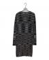 missoni (ミッソーニ) ニットワンピース ブラック サイズ:42：7000円