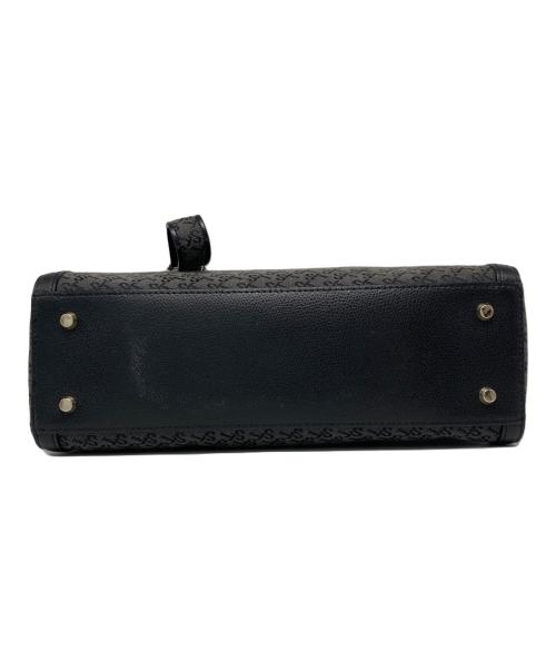 Samantha Thavasa（サマンサタバサ）Samantha Thavasa (サマンサタバサ) ST Jacquard ボストン オリゾンタール ブラックの古着・服飾アイテム