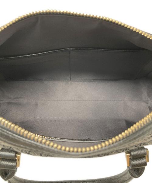 Samantha Thavasa（サマンサタバサ）Samantha Thavasa (サマンサタバサ) ST Jacquard ボストン オリゾンタール ブラックの古着・服飾アイテム