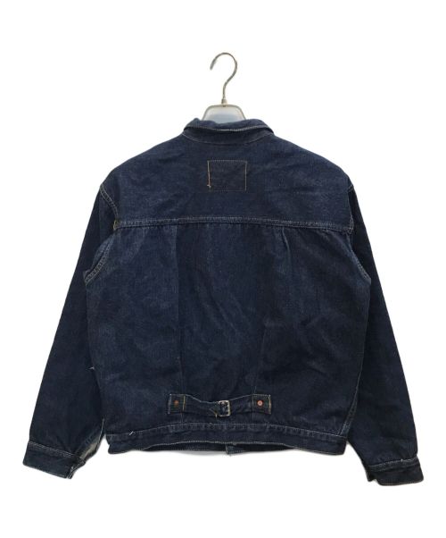 one piece of rock（ワンピースオブロック）one piece of rock (ワンピースオブロック) シンチバックデニムジャケット インディゴ サイズ:44の古着・服飾アイテム