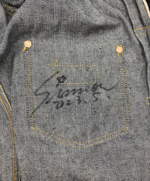 one piece of rock（ワンピースオブロック）one piece of rock (ワンピースオブロック) シンチバックデニムジャケット インディゴ サイズ:44の古着・服飾アイテム