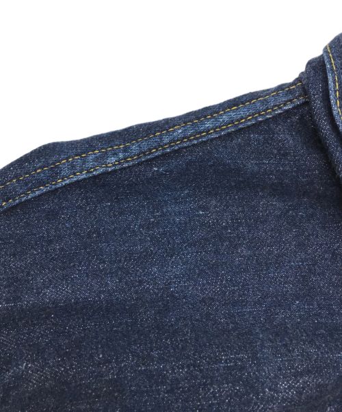 one piece of rock（ワンピースオブロック）one piece of rock (ワンピースオブロック) シンチバックデニムジャケット インディゴ サイズ:44の古着・服飾アイテム