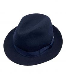 BORSALINO（ボルサリーノ）の古着「ウールハット」｜ネイビー