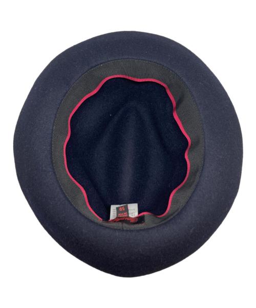 BORSALINO（ボルサリーノ）BORSALINO (ボルサリーノ) ウールハット ネイビー サイズ:59の古着・服飾アイテム