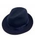 BORSALINO（ボルサリーノ）の古着「ウールハット」｜ネイビー