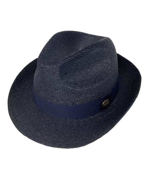 BORSALINO（ボルサリーノ）BORSALINO (ボルサリーノ) ハット ネイビーの古着・服飾アイテム