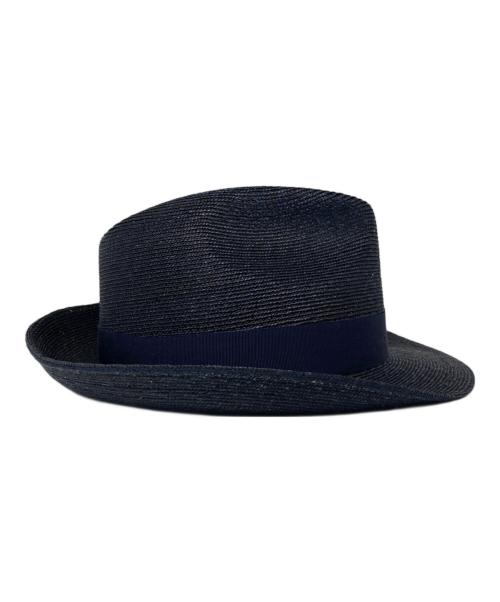 BORSALINO（ボルサリーノ）BORSALINO (ボルサリーノ) ハット ネイビーの古着・服飾アイテム