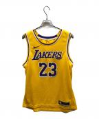 NIKEナイキ）の古着「NBAゲームシャツ」｜イエロー×パープル