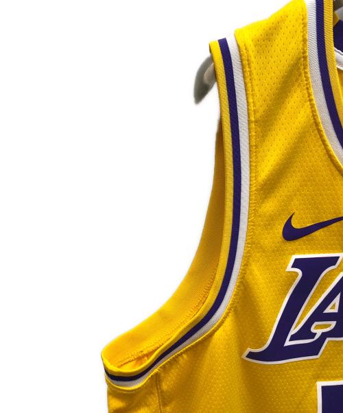 NIKE（ナイキ）NIKE (ナイキ) NBAゲームシャツ イエロー×パープル サイズ:XLの古着・服飾アイテム