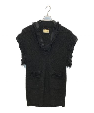 カレンソロジー　ニットツイードベスト【週末限定15%プライスダウン！！！】 中古・古着通販】Curensology (カレンソロジー) エトワールニット