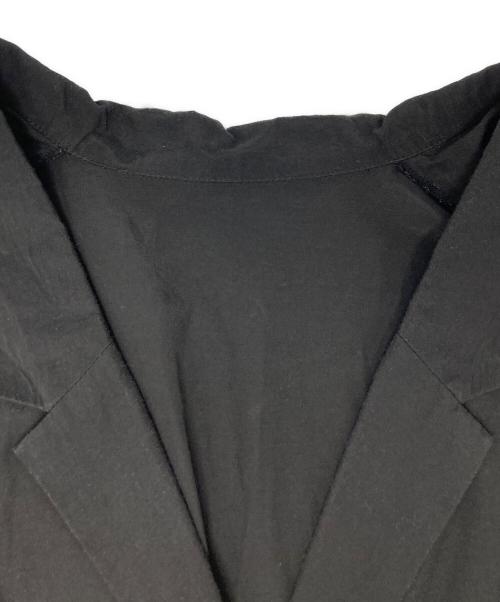 Whim Gazette（ウィムガゼット）Whim Gazette (ウィムガゼット) オープンカラージャンプスーツ ブラック サイズ:Fの古着・服飾アイテム