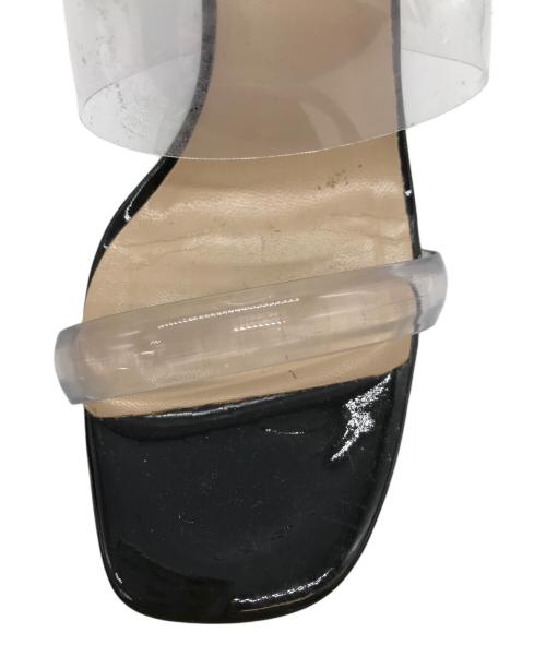 MARYAM NASSIR ZADEH（マリアムナッシアーザデー）MARYAM NASSIR ZADEH (マリアムナッシアーザデー) OLYMPIA WEDGE ブラック サイズ:35の古着・服飾アイテム