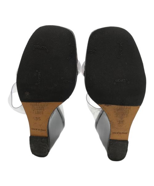 MARYAM NASSIR ZADEH（マリアムナッシアーザデー）MARYAM NASSIR ZADEH (マリアムナッシアーザデー) OLYMPIA WEDGE ブラック サイズ:35の古着・服飾アイテム