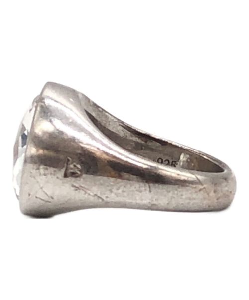 TOM WOOD（トムウッド）TOM WOOD (トムウッド) Dome Ring Rock Crystal シルバー サイズ:-の古着・服飾アイテム