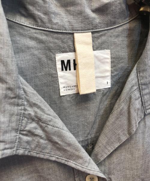 MHL（エムエイチエル）MHL (エムエイチエル) HIGHCOUNT COTTON END ON END グレー サイズ:1の古着・服飾アイテム
