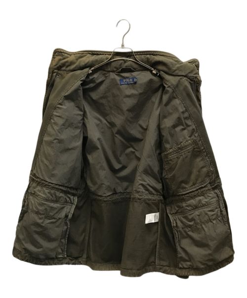 POLO RALPH LAUREN（ポロ・ラルフローレン）POLO RALPH LAUREN (ポロ・ラルフローレン) ヴィンテージ加工 M-65フィールドジャケット ブラウン サイズ:Lの古着・服飾アイテム