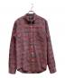 RRL（ダブルアールエル）の古着「ボタンダウンチェックシャツ」｜レッド