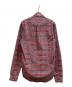 RRL (ダブルアールエル) ボタンダウンチェックシャツ レッド サイズ:S：5000円