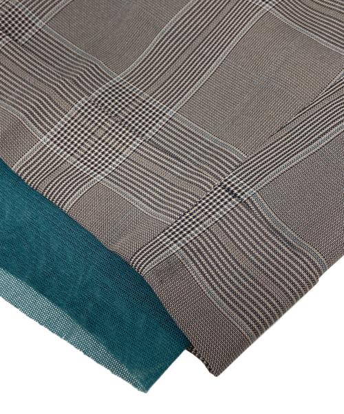 KOLOR（カラー）KOLOR (カラー) チュールレイヤードスラックス ブラウン サイズ:1の古着・服飾アイテム