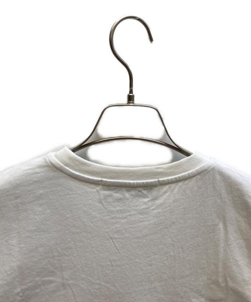 MSGM（エムエスジーエム）MSGM (エムエスジーエム) ボックスロゴTシャツ ホワイト サイズ:Sの古着・服飾アイテム