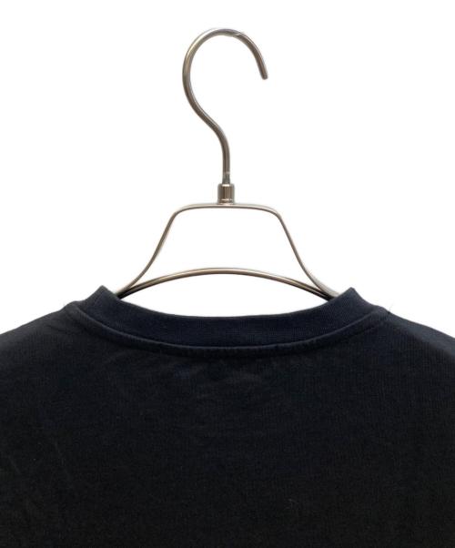 MSGM（エムエスジーエム）MSGM (エムエスジーエム) ボックスロゴTシャツ ブラック サイズ:XSの古着・服飾アイテム