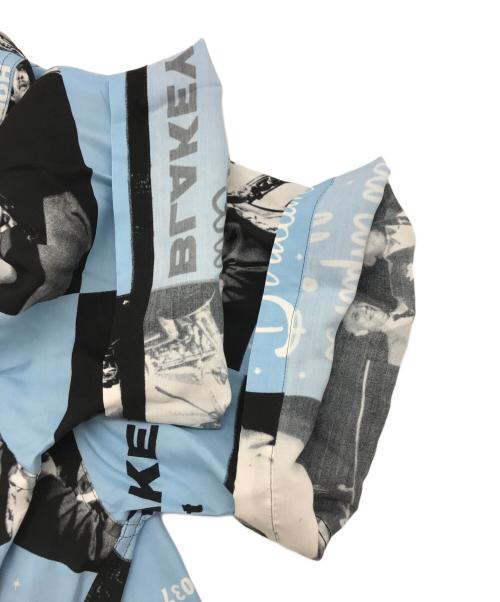 WACKO MARIA（ワコマリア）WACKO MARIA (ワコマリア) BLUE NOTE (ブルーノート) S/S HAWAIIAN SHIRT - TYPE-3 ブラック×ブルー サイズ:XXLの古着・服飾アイテム