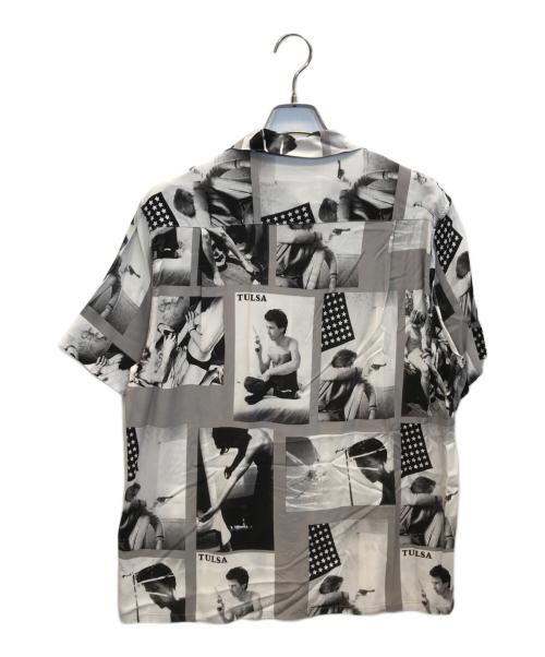 WACKO MARIA（ワコマリア）WACKO MARIA (ワコマリア) TULSA S/S HAWAIIAN SHIRT ホワイト サイズ:Sの古着・服飾アイテム