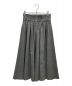 JILL STUART (ジルスチュアート) タックギャザーロングスカート グレー：9000円
